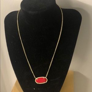 Kendra Scott red necklace